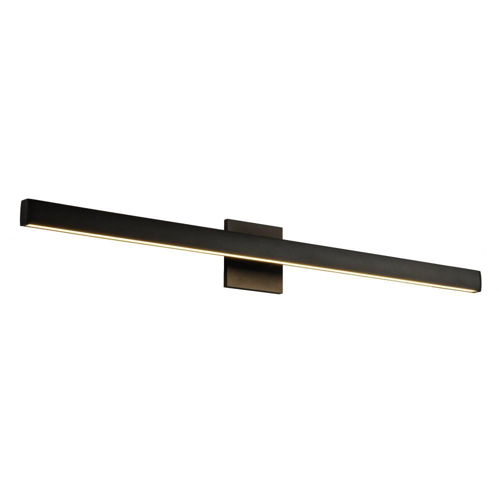 Kuzco Vera VL20338-BK Vanity Light Fixture, UL Damp Rated, Black