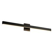 Kuzco Vera VL20338-BK Vanity Light Fixture, UL Damp Rated, Black
