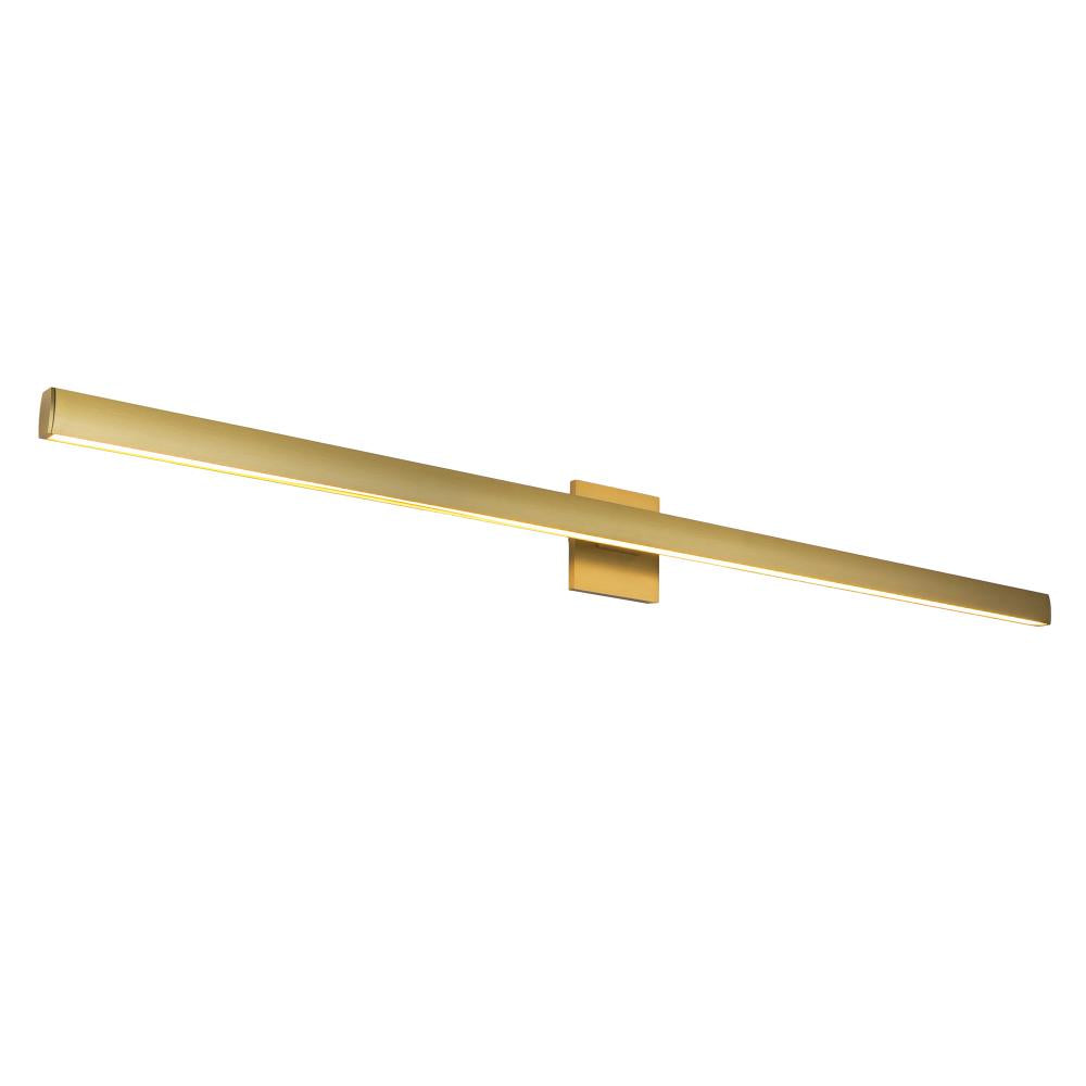 Kuzco Vera VL20353-BG Vanity Light Fixture, UL Damp Rated, Brushed Gold