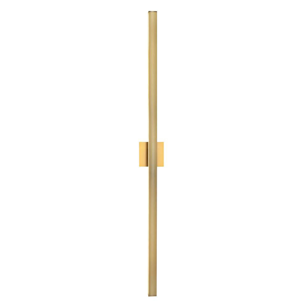 Kuzco Vera VL20353-BG Vanity Light Fixture, UL Damp Rated, Brushed Gold