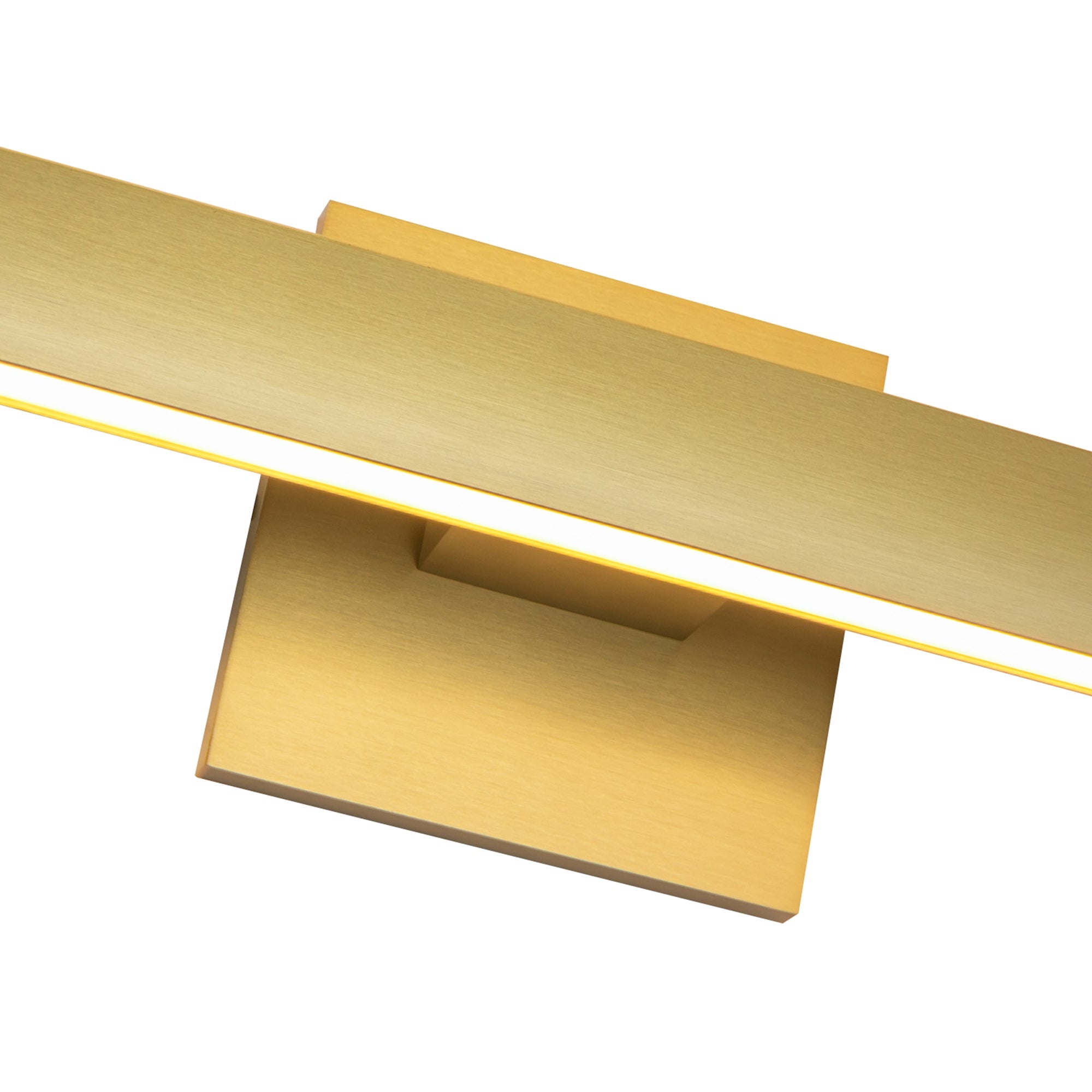 Vera 52-in Brushed Gold LED Vanity Light