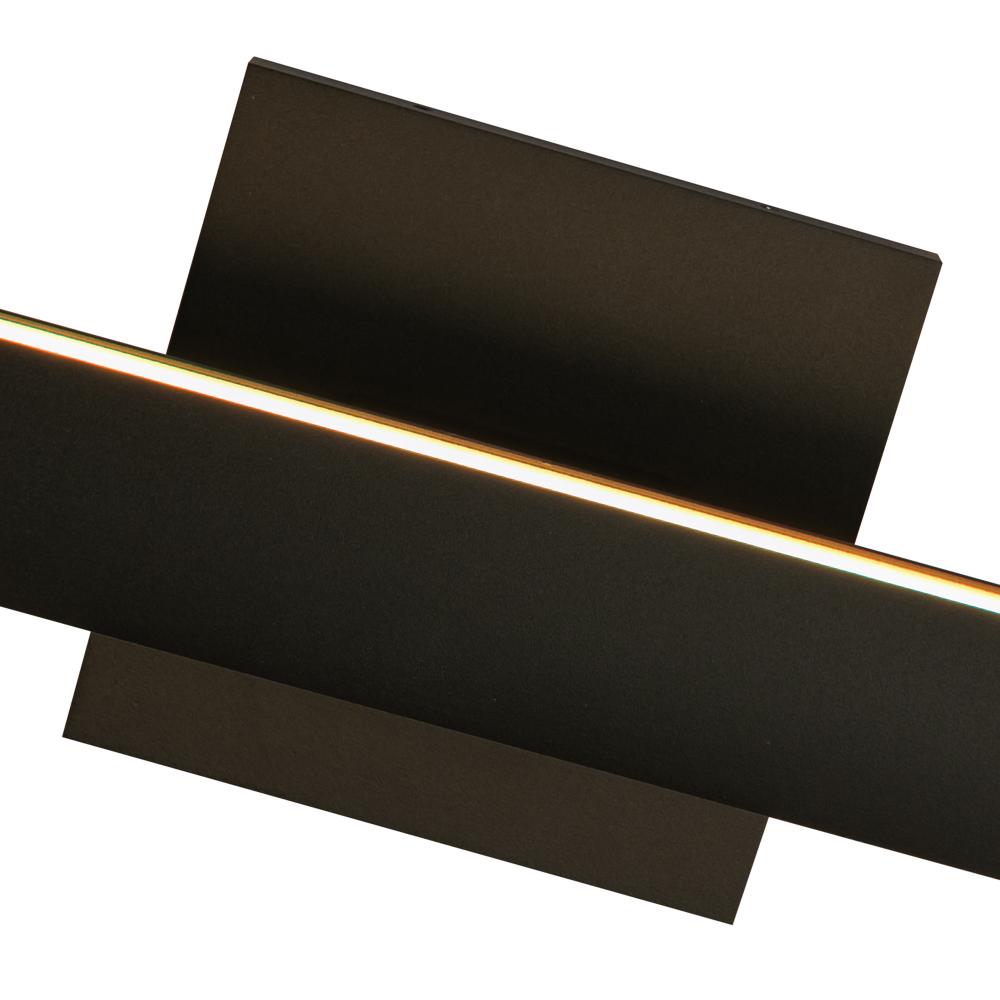 Kuzco Vera VL20353-BK Vanity Light Fixture, UL Damp Rated, Black