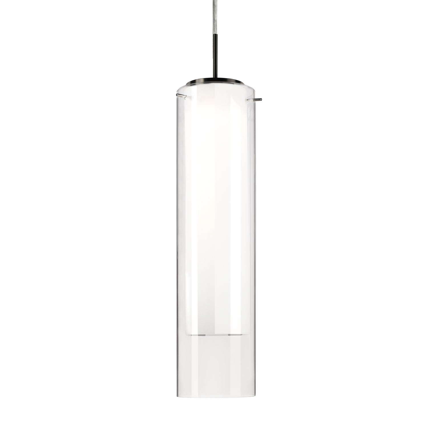 Verona 23-in Brushed Nickel LED Pendant