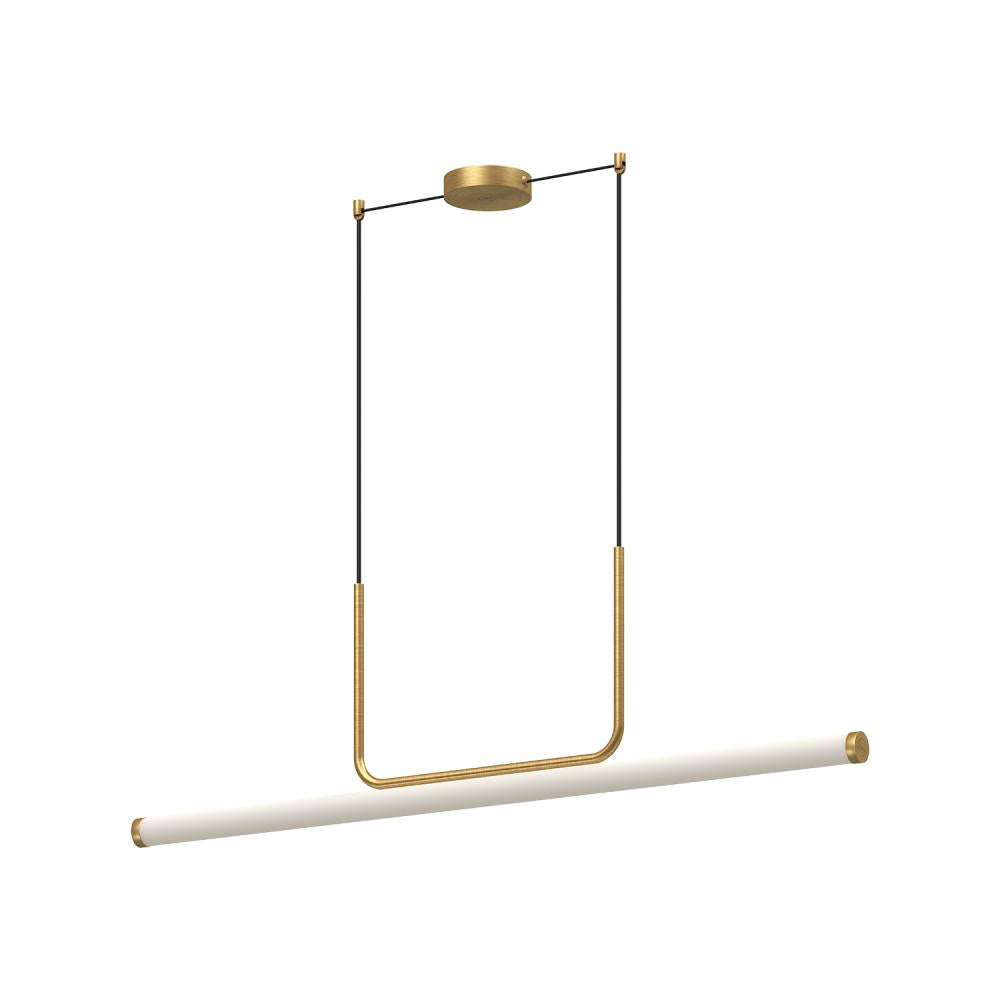 Kuzco Vesper LP73048-BG Linear Pendant, LED, Brushed Gold