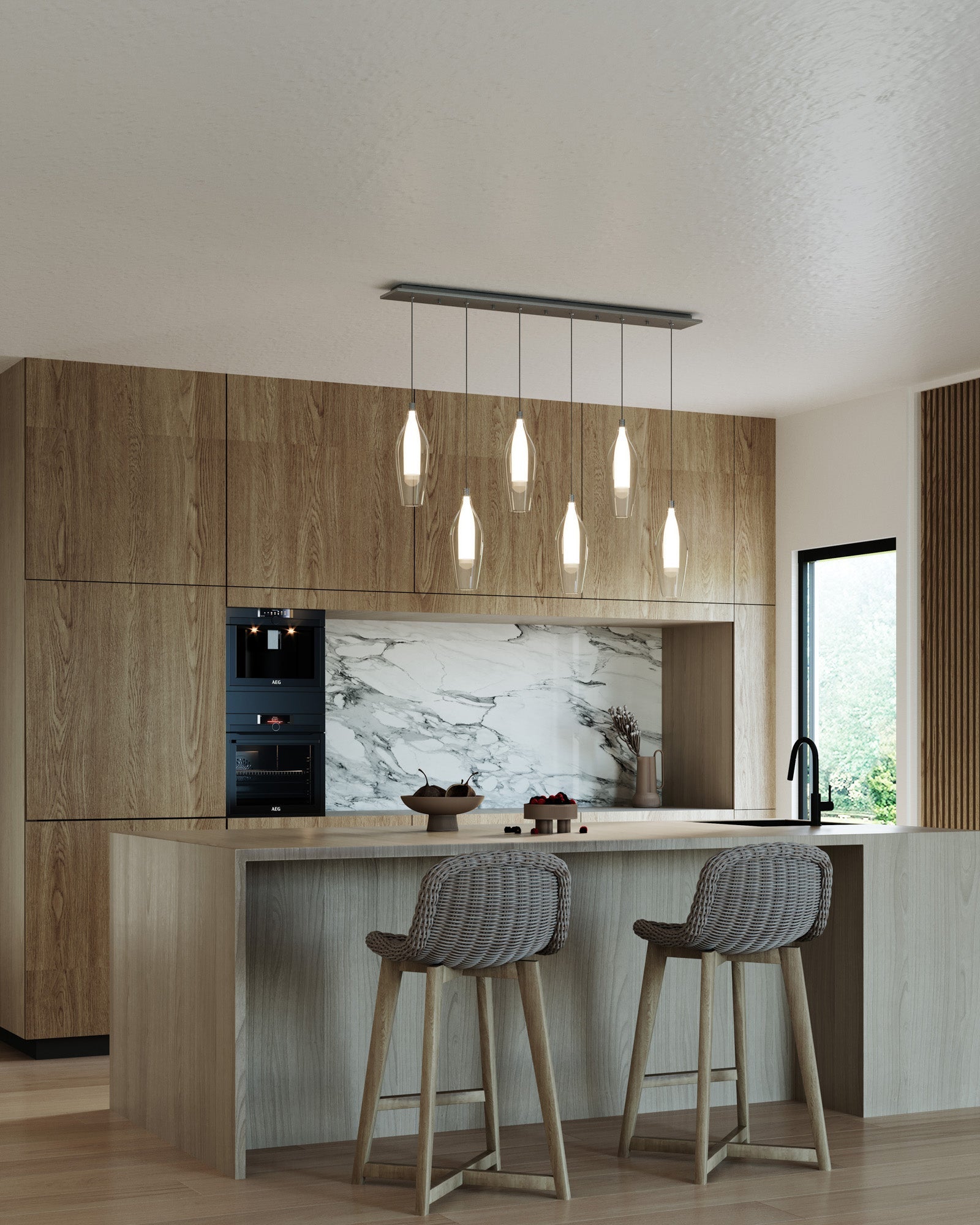 Victoria, Multi Pendant, 5.12" – Chrome – MP3004CH-06