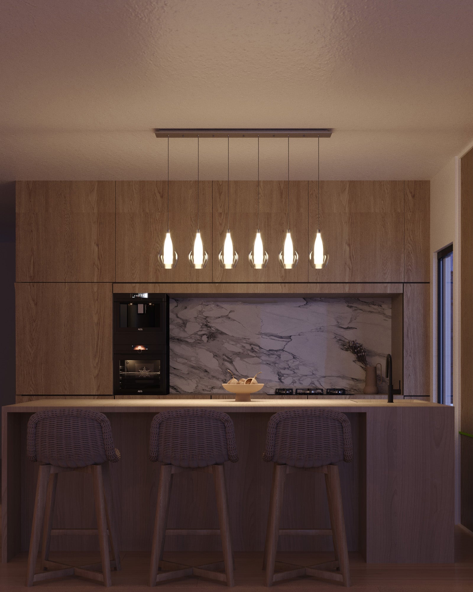 Victoria, Multi Pendant, 5.12" – Chrome – MP3005CH-06