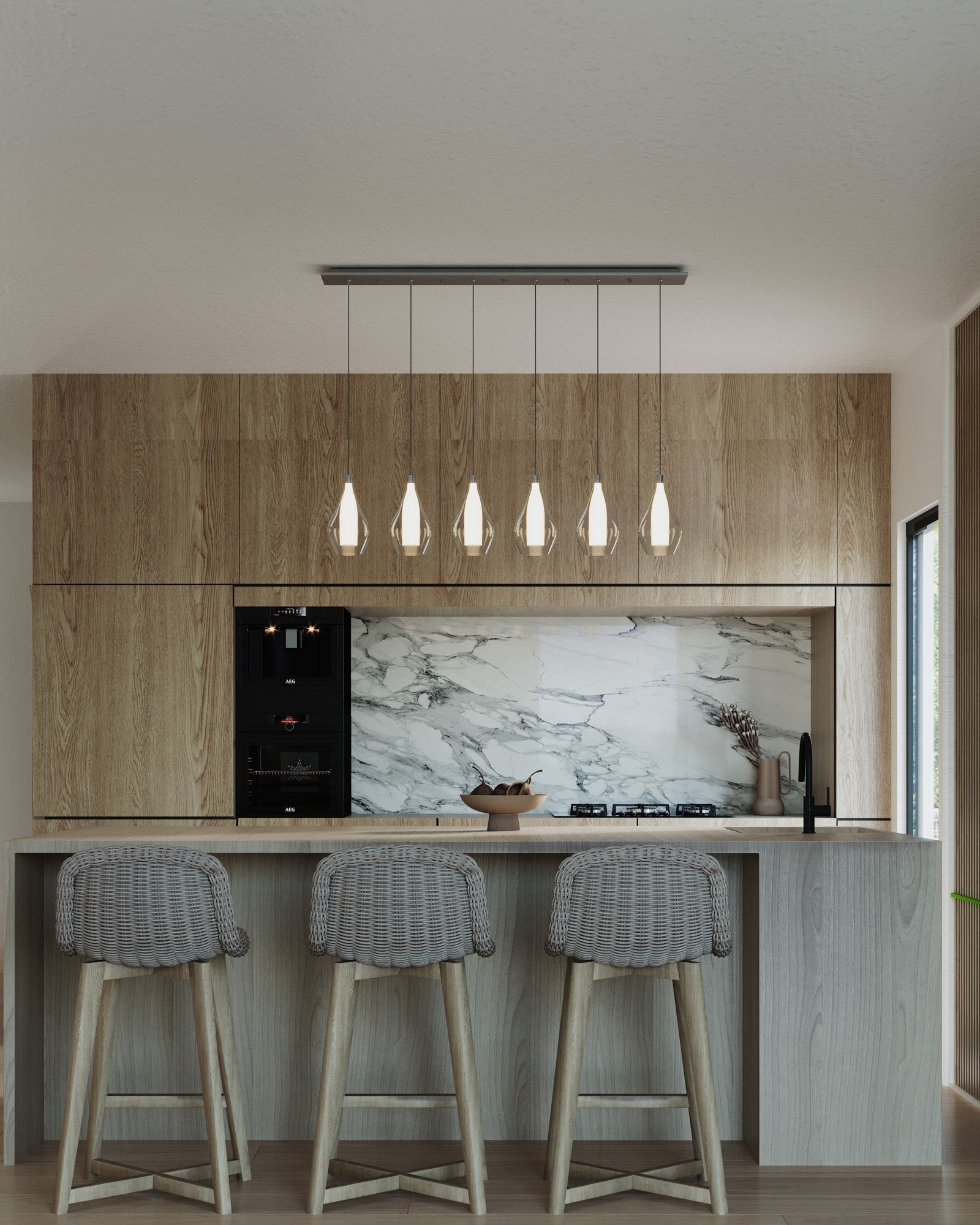 Victoria, Multi Pendant, 5.12" – Chrome – MP3005CH-06