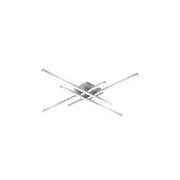 Kuzco Vega Minor FM18232-BN Flush Mount, UL Damp Rated, Brushed Nickel