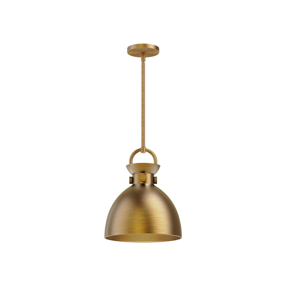 ALORA MOOD Lighting PD411311AG Pendant, 1 Light, Aged Gold