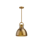 ALORA MOOD Lighting PD411311AG Pendant, 1 Light, Aged Gold