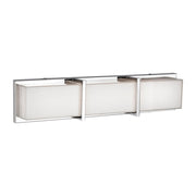 Kuzco Lighting 701313CH-LED Vanity Light Fixture, UL Damp Rated, Chrome