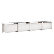 Kuzco Lighting 701314CH-LED Vanity Light Fixture, UL Damp Rated, Chrome