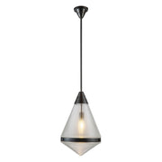 ALORA Lighting Willard PD348022UBPG Pendant, Urban Bronze/Prismatic Glass