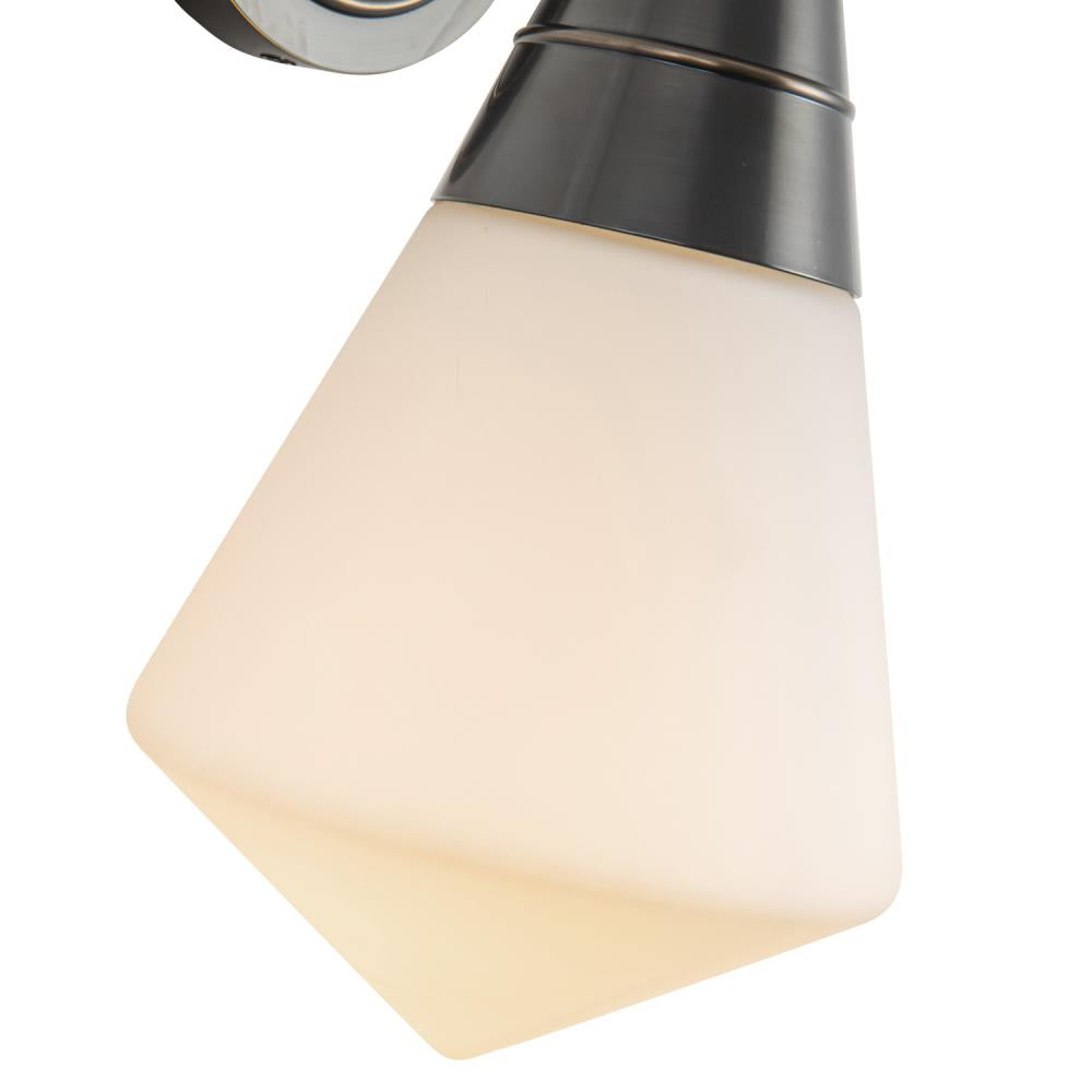 ALORA Lighting Willard WV348106UBOP 1 Light Wall/Vanity Light Fixture, Urban Bronze/Opal Matte Glass