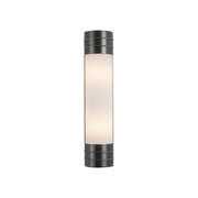ALORA Lighting WV348218UBOP Willard 18-in Wall/Vanity Light Fixture, UL Damp Rated, Urban Bronze/Opal Matte Glass
