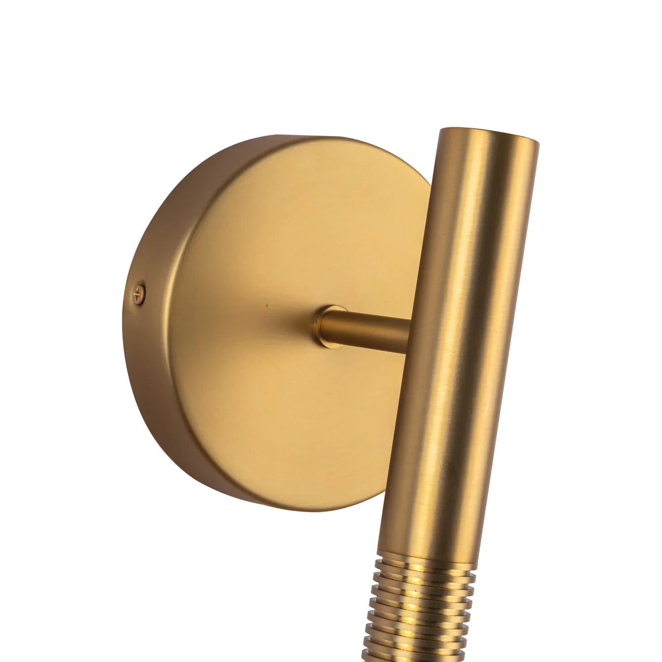 ALORA MOOD Lighting Arden WV616114BGOP-UNV Wall/Vanity Light Fixture, UL Damp Rated, Brushed Gold/Opal Glass