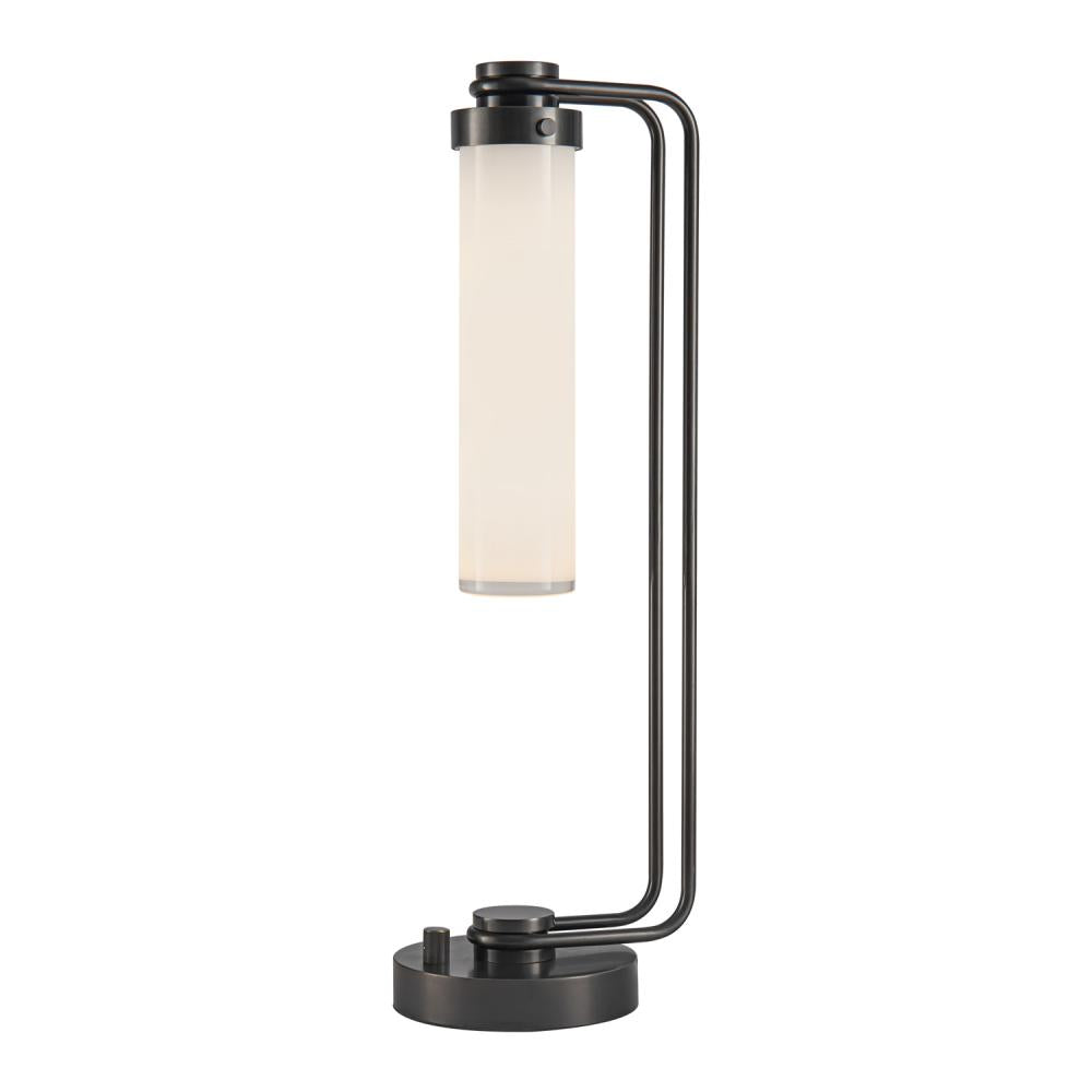 ALORA Lighting TL355022UBGO Table Lamp, Urban Bronze/Glossy Opal