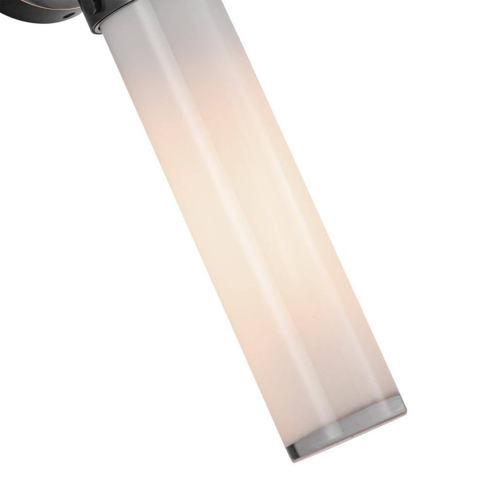 ALORA Lighting Wynwood WV355116UBGO Wall/Vanity Light Fixture, UL Damp Rated, Urban Bronze/Glossy Opal