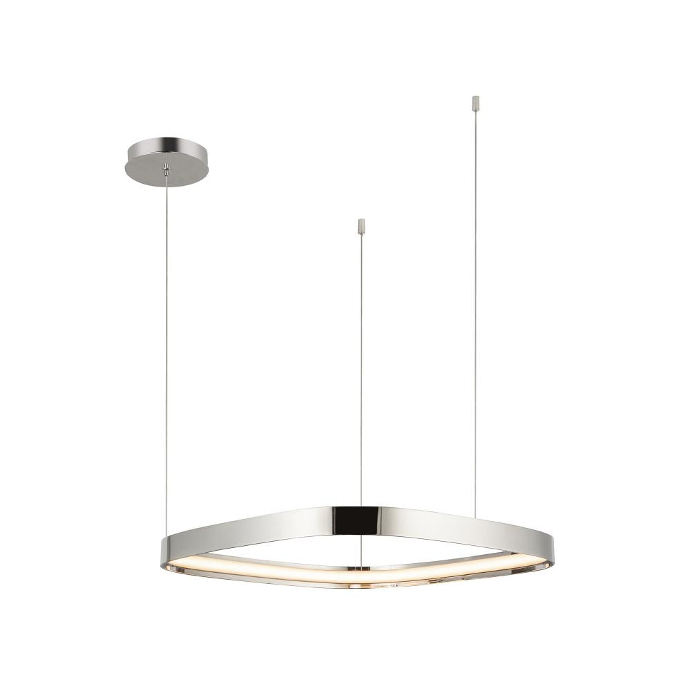 Kuzco PD78019-PN Pendant Light, Contemporary Design, Polished Nickel