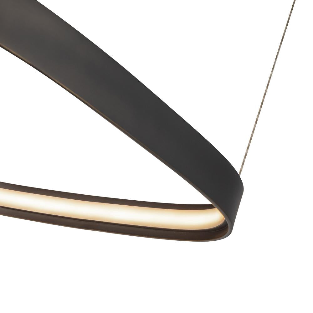 Kuzco PD78019-UB Urban Bronze LED Pendant, UL Damp Rated, Urban Bronze