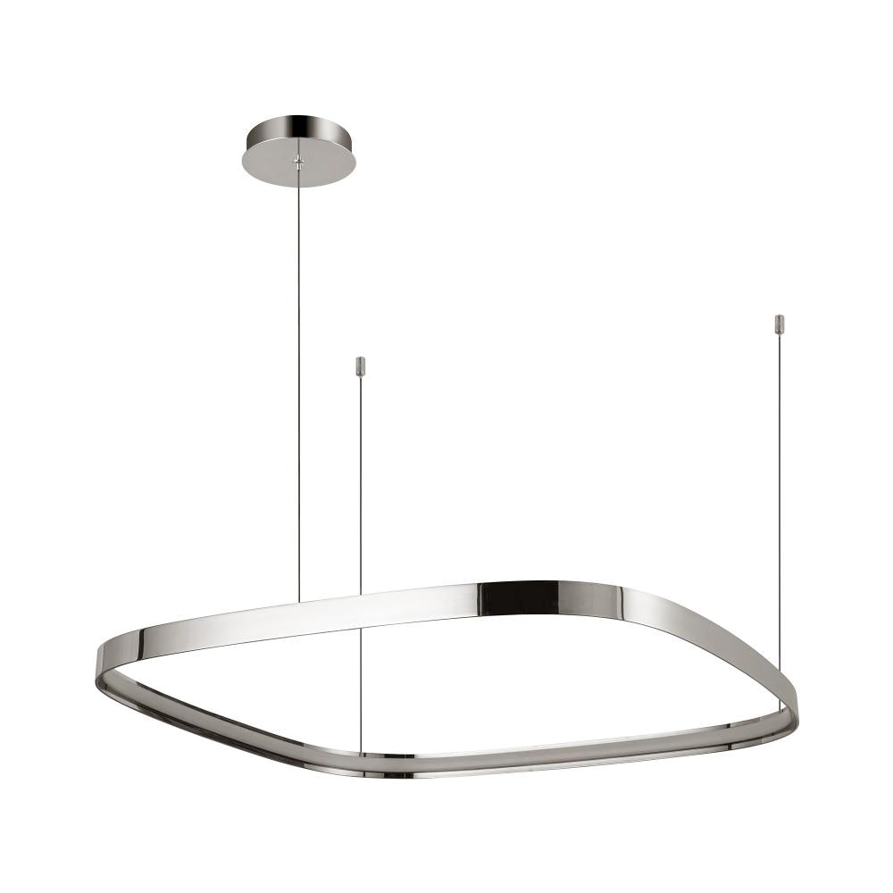 Kuzco Yukon PD78031-PN LED Pendant, UL Listed, Polished Nickel