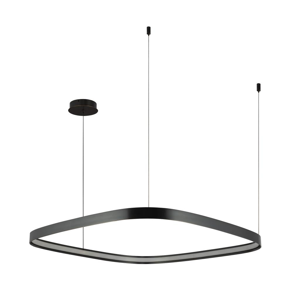 Kuzco Lighting PD78031-UB Yukon 31-in Urban Bronze LED Pendant, Urban Bronze