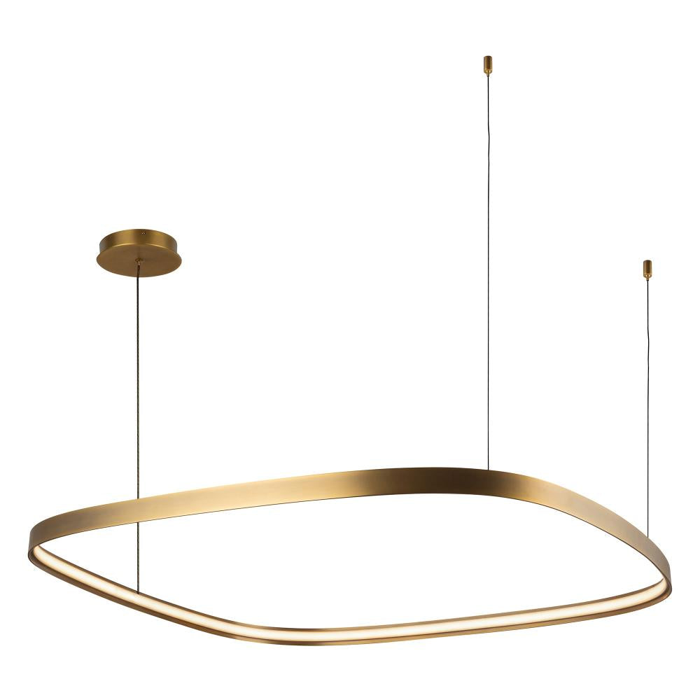 Kuzco Lighting PD78040-VB Pendant, Vintage Brass LED, 41W Watt, 40-in