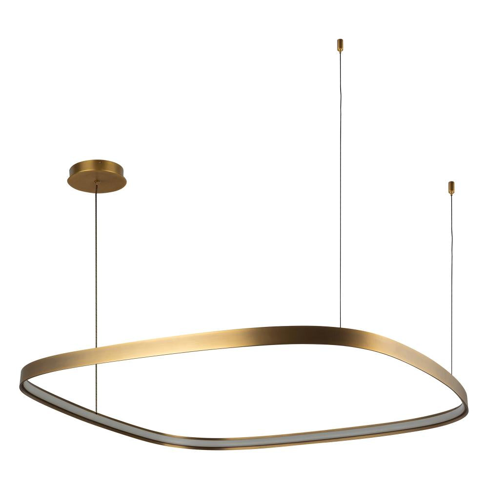 Kuzco Lighting PD78040-VB Pendant, Vintage Brass LED, 41W Watt, 40-in