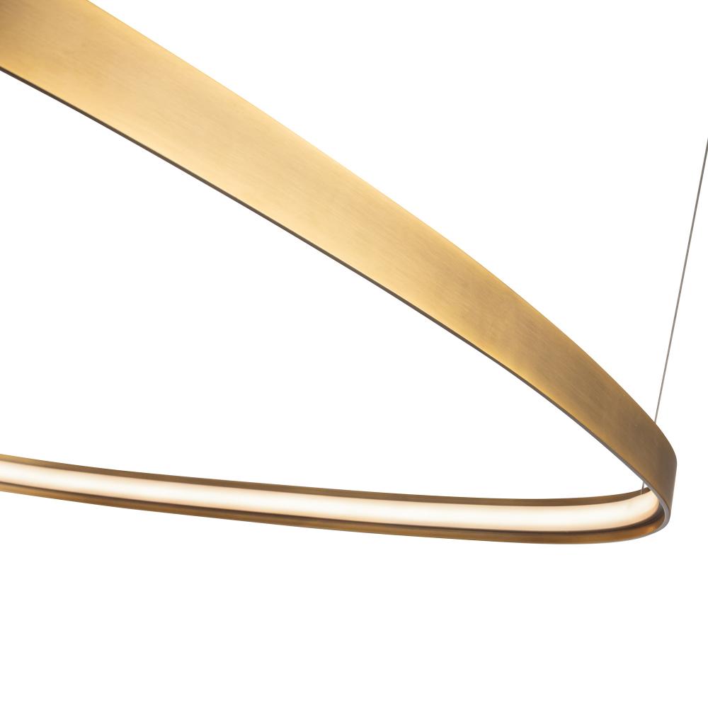 Kuzco Lighting PD78040-VB Pendant, Vintage Brass LED, 41W Watt, 40-in