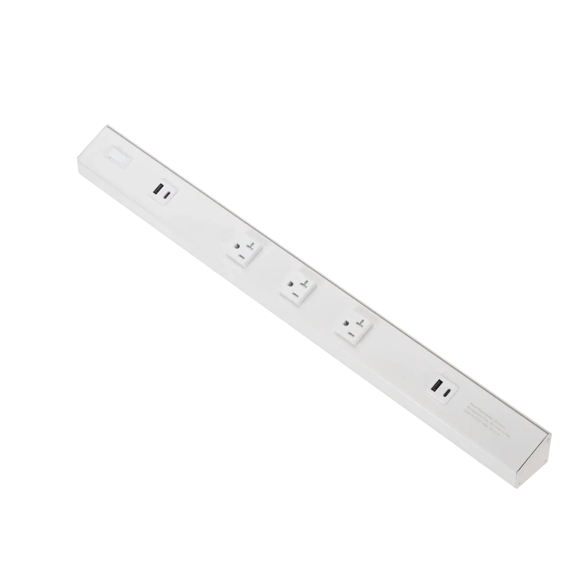 ATOM Power Strip 24in White Finish