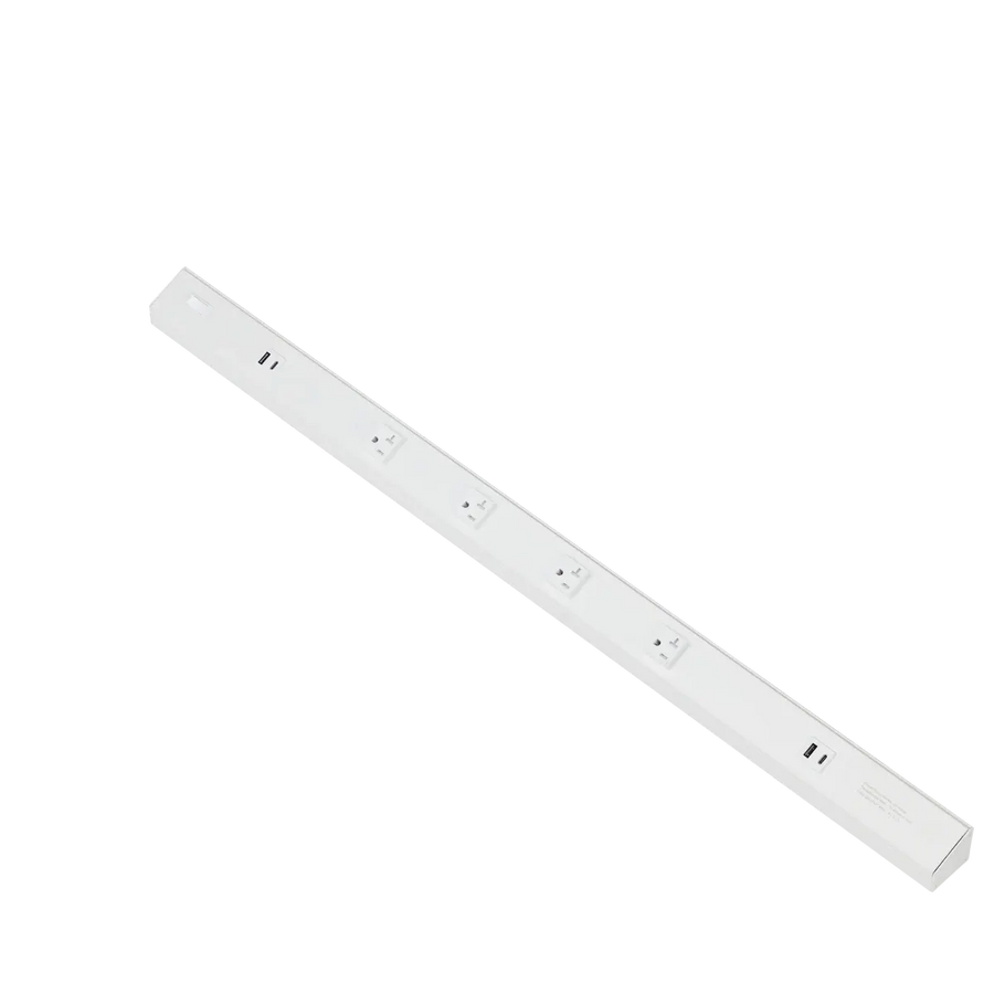 ATOM Power Strip 36in White Finish