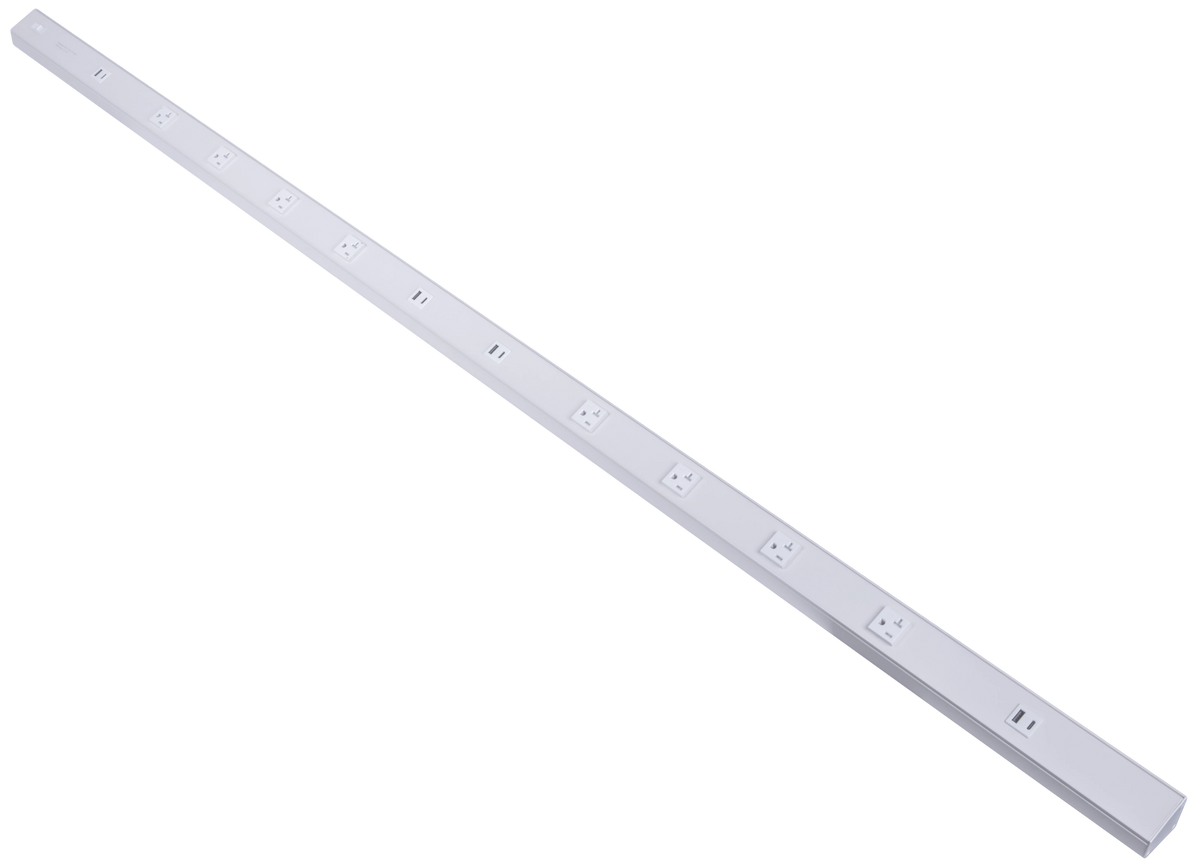 ATOM Power Strip 72in White Finish