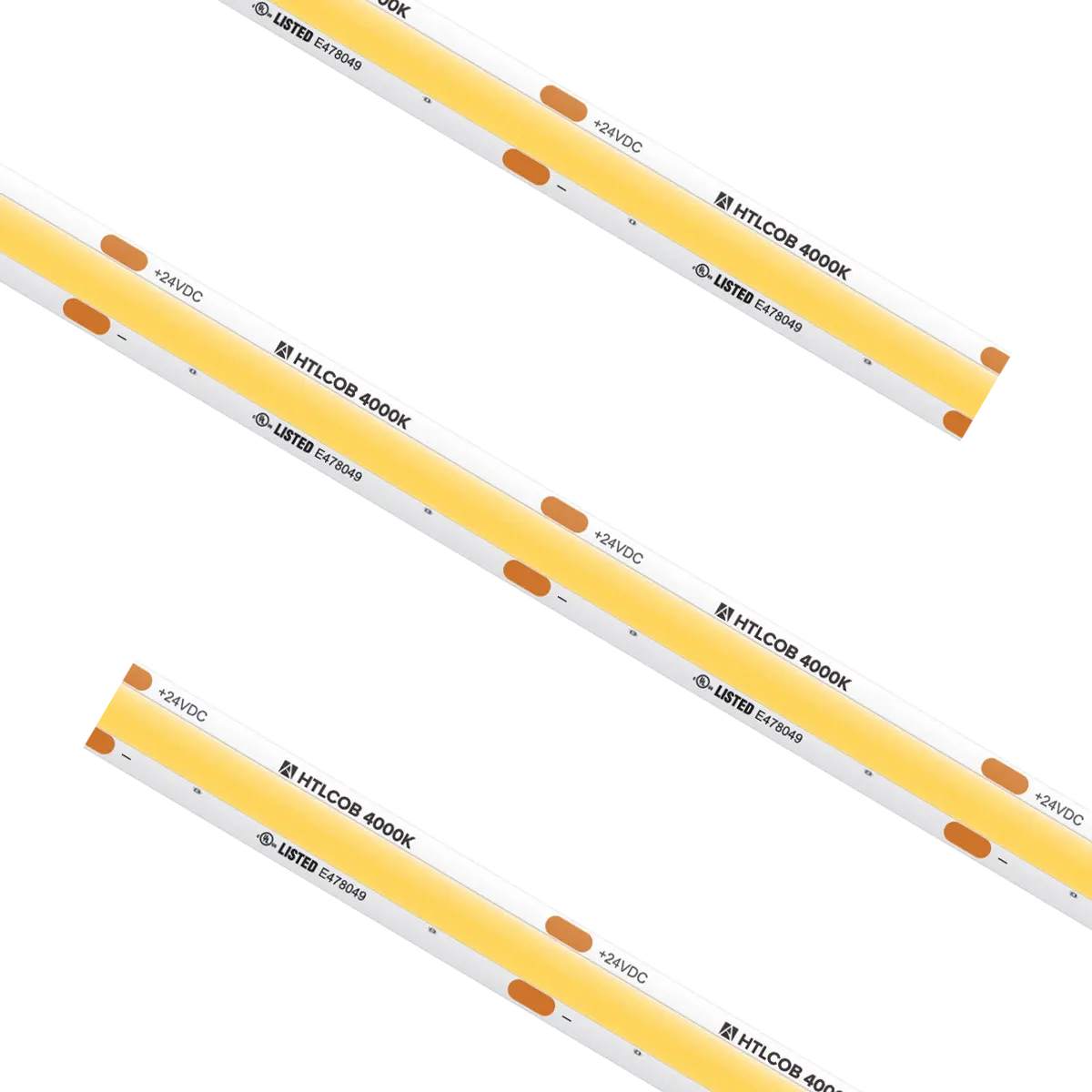 High Output COB Tape Light IP54 4000K Custom Cut