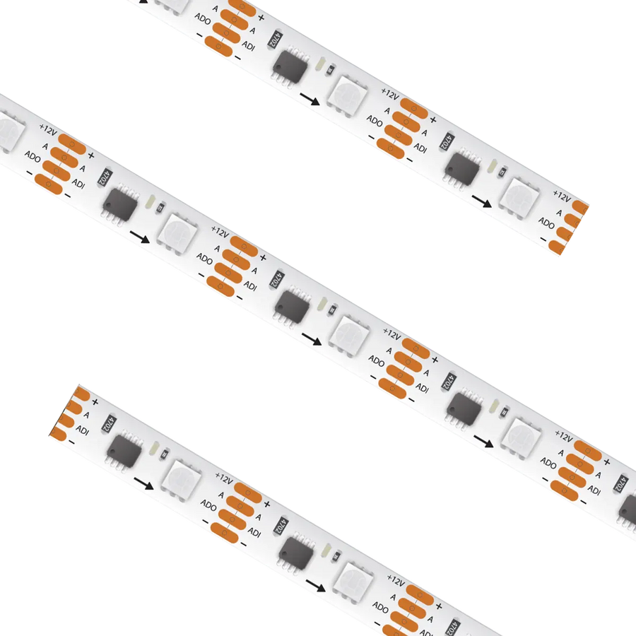 RGB Pixel Tape Light DMX Controlled 16.4Ft