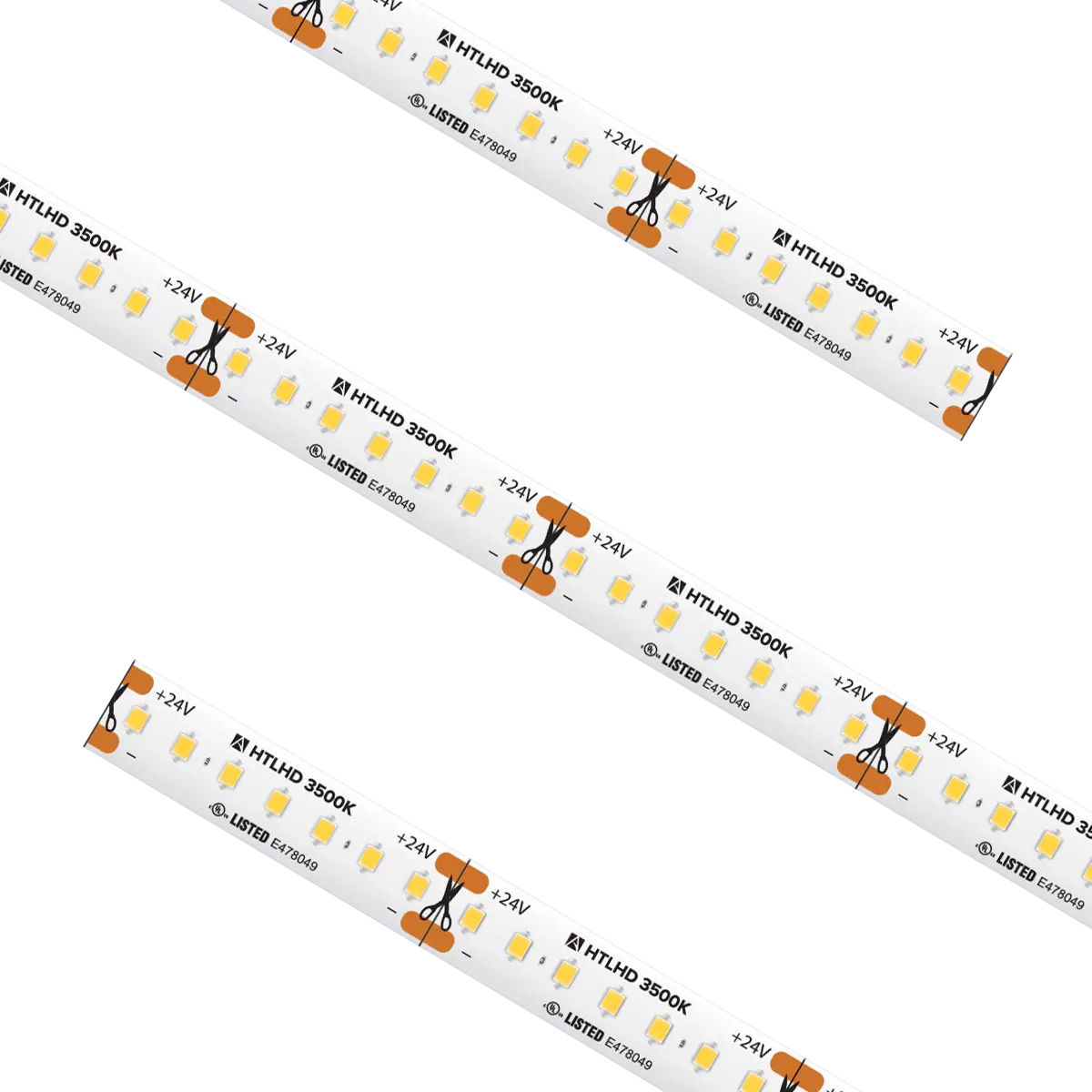 High Output High Density Tape Light IP54 3500K 100Ft