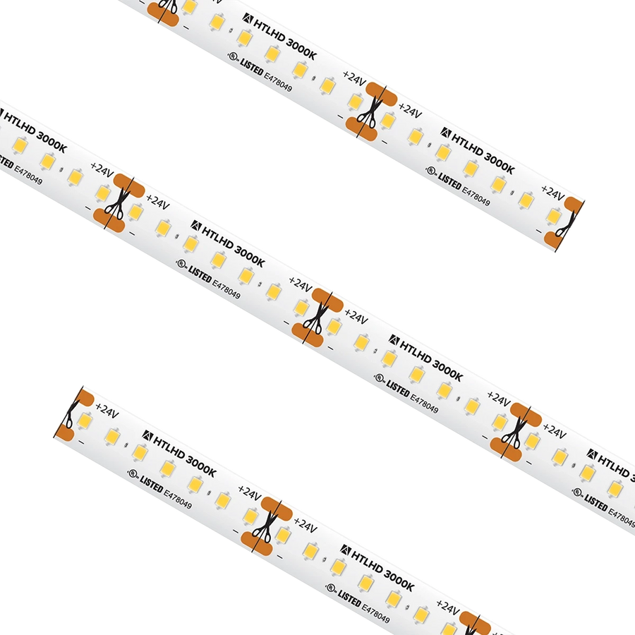 High Output High Density Tape Light IP54 3000K 27Ft