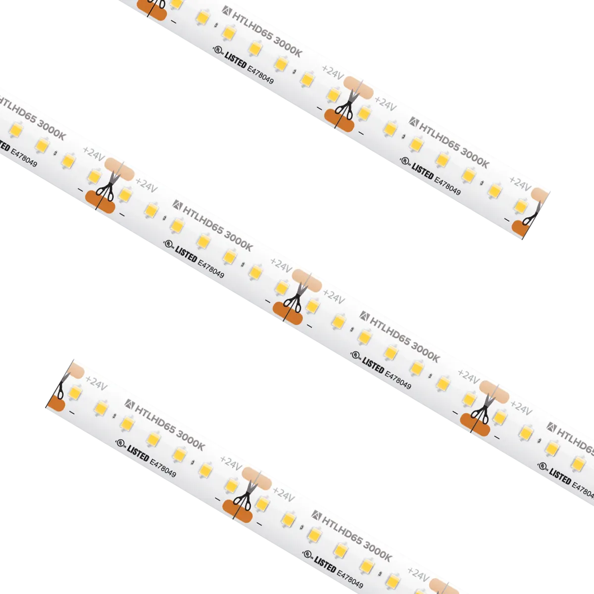 High Output High Density Tape Light IP65 3000K 16.4Ft