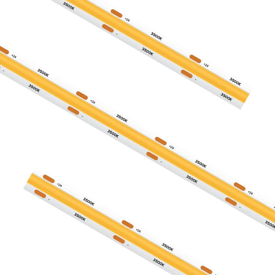 High Output 10M Max Run COB Tape Light, 49.2ft Reel 3500K