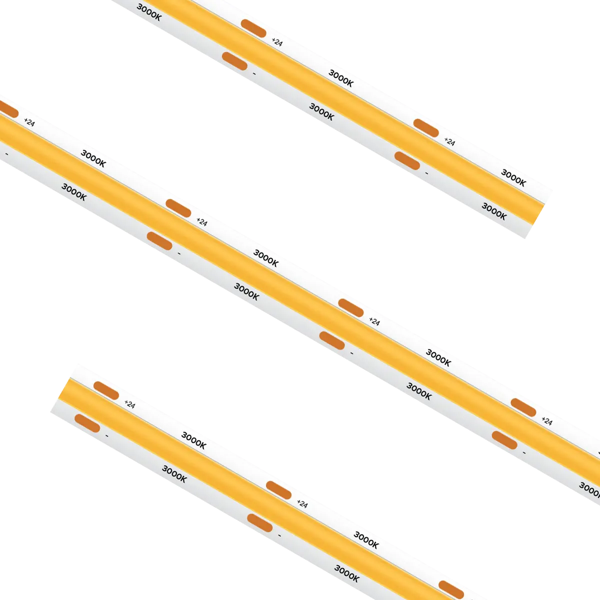 High Output 10M Max Run COB Tape Light, 49.2ft Reel 3000K