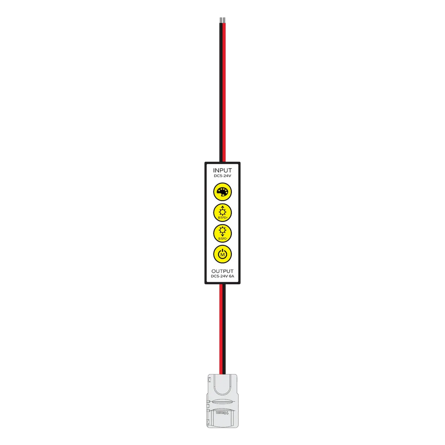 Single Color Simple Select In-line Controller