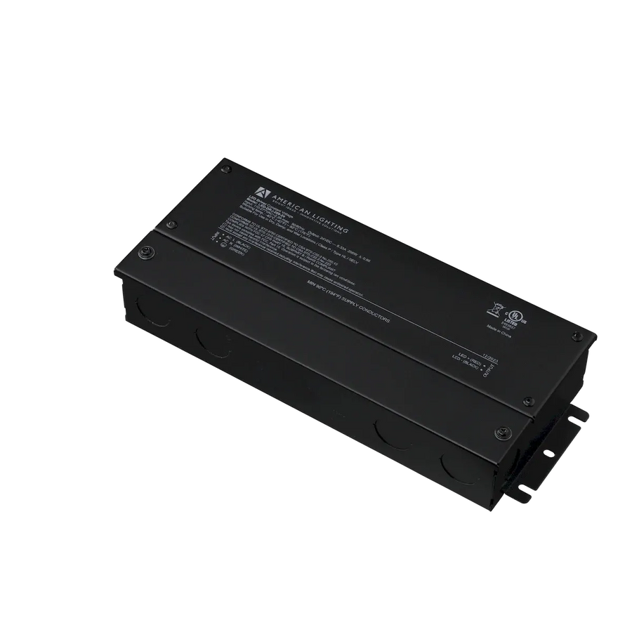 LED-DRJ Series 12V DC, 200W, Non-Dimmable LED Driver w/junction box