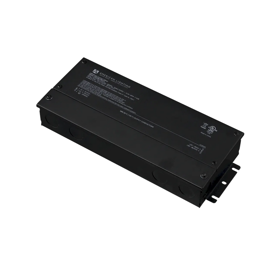 LED-DRJ Series 12V DC, 300W, Non-Dimmable LED Driver w/junction box