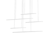 Kuzco Lighting Inc. VEGA MOTION MP18350-BN Pendant Transitional - Brushed Nickel