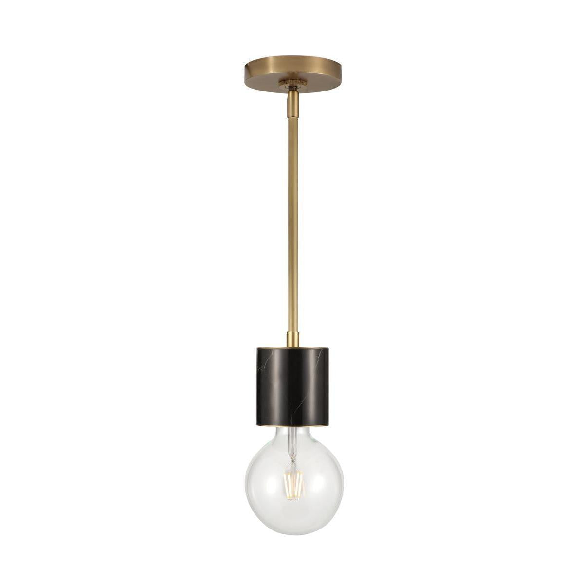 Alora Lighting ROCCO PD308001VBBM Mini Pendant Transitional - Brass