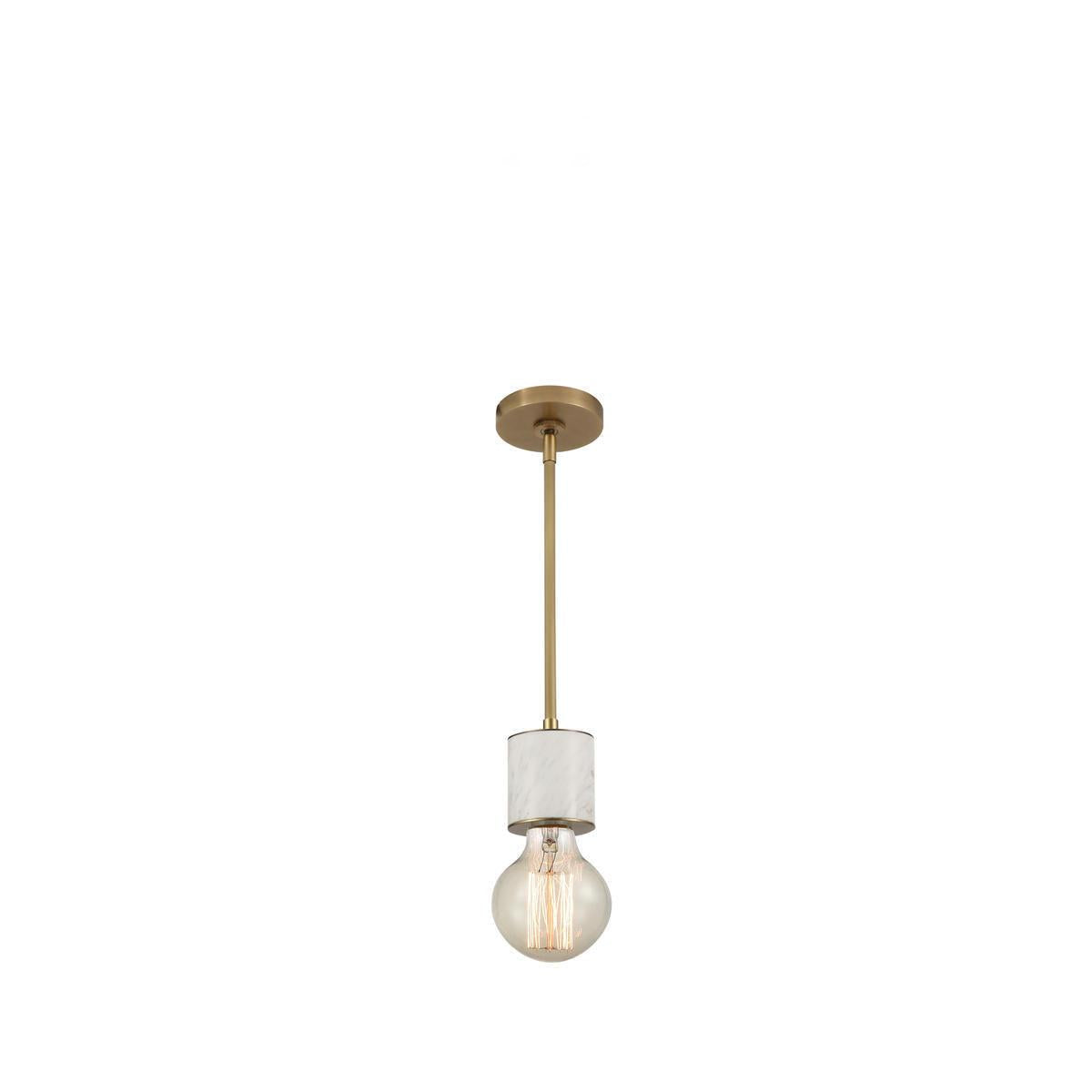 Alora Lighting ROCCO PD308001VBWM Mini Pendant Transitional - Brass