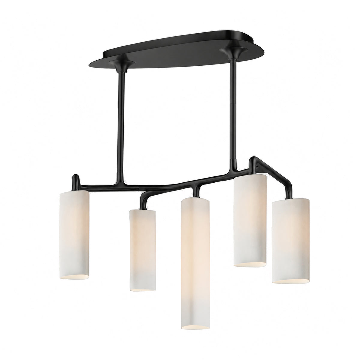Studio M Lighting SM300305WTBBR Tropo 5-Light LED Pendant