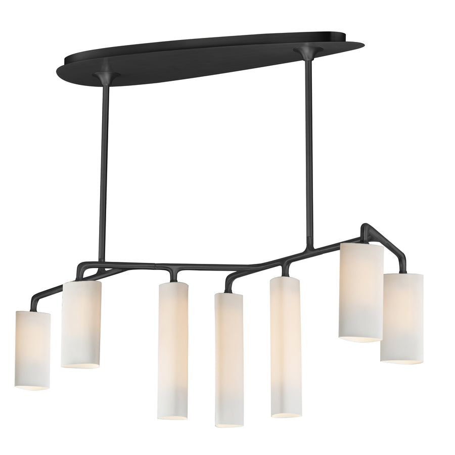 Studio M Lighting SM300307WTBBR Tropo 7-Light LED Pendant