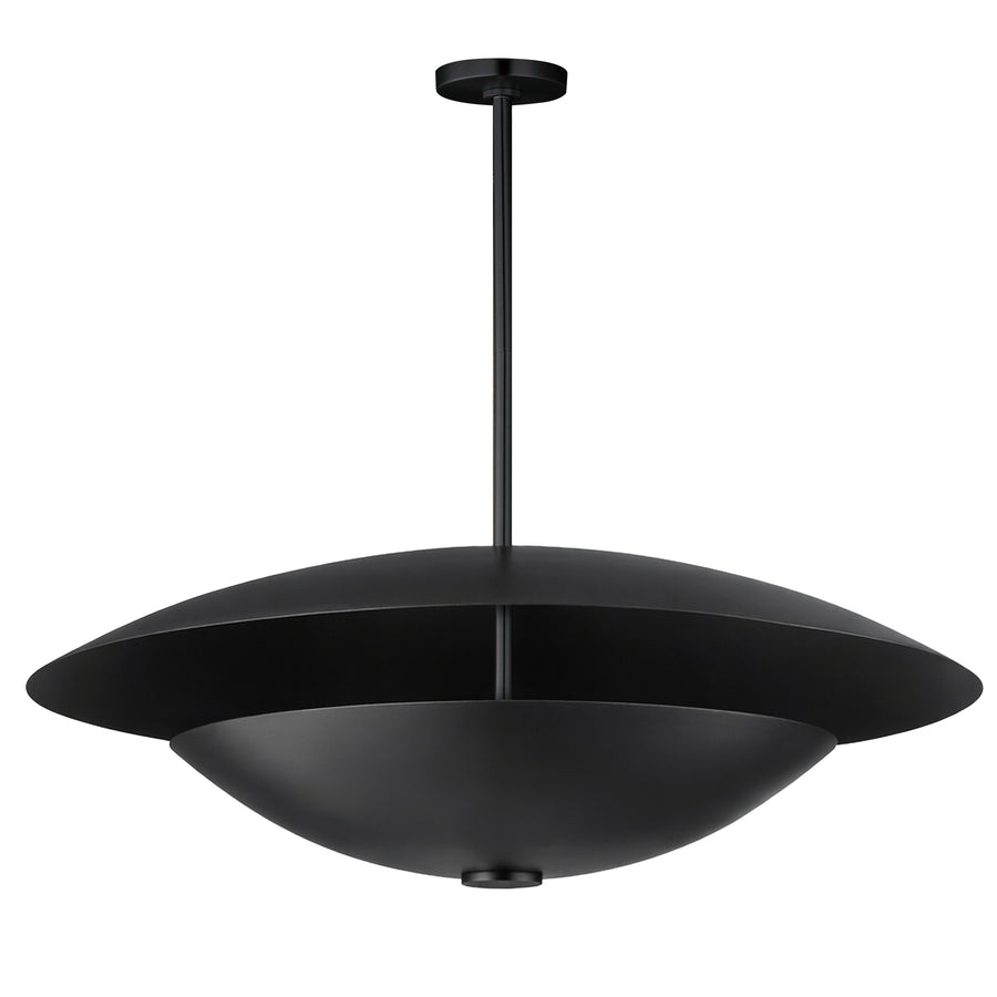 Studio M Lighting SM81858BK Vesta LED 2-Tier LED Pendant