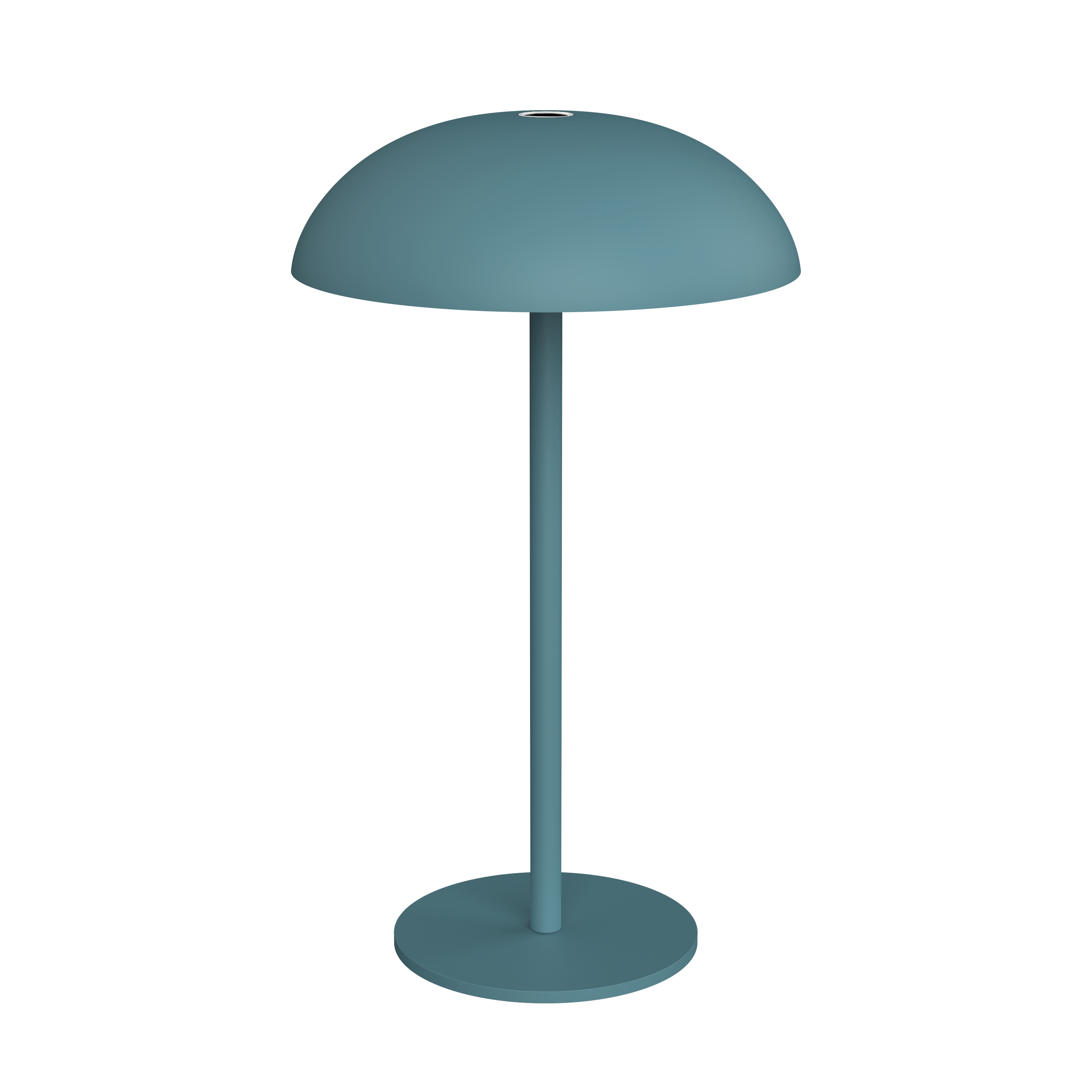 Rechargeable Outdoor Modern Table Lamp - Blue
