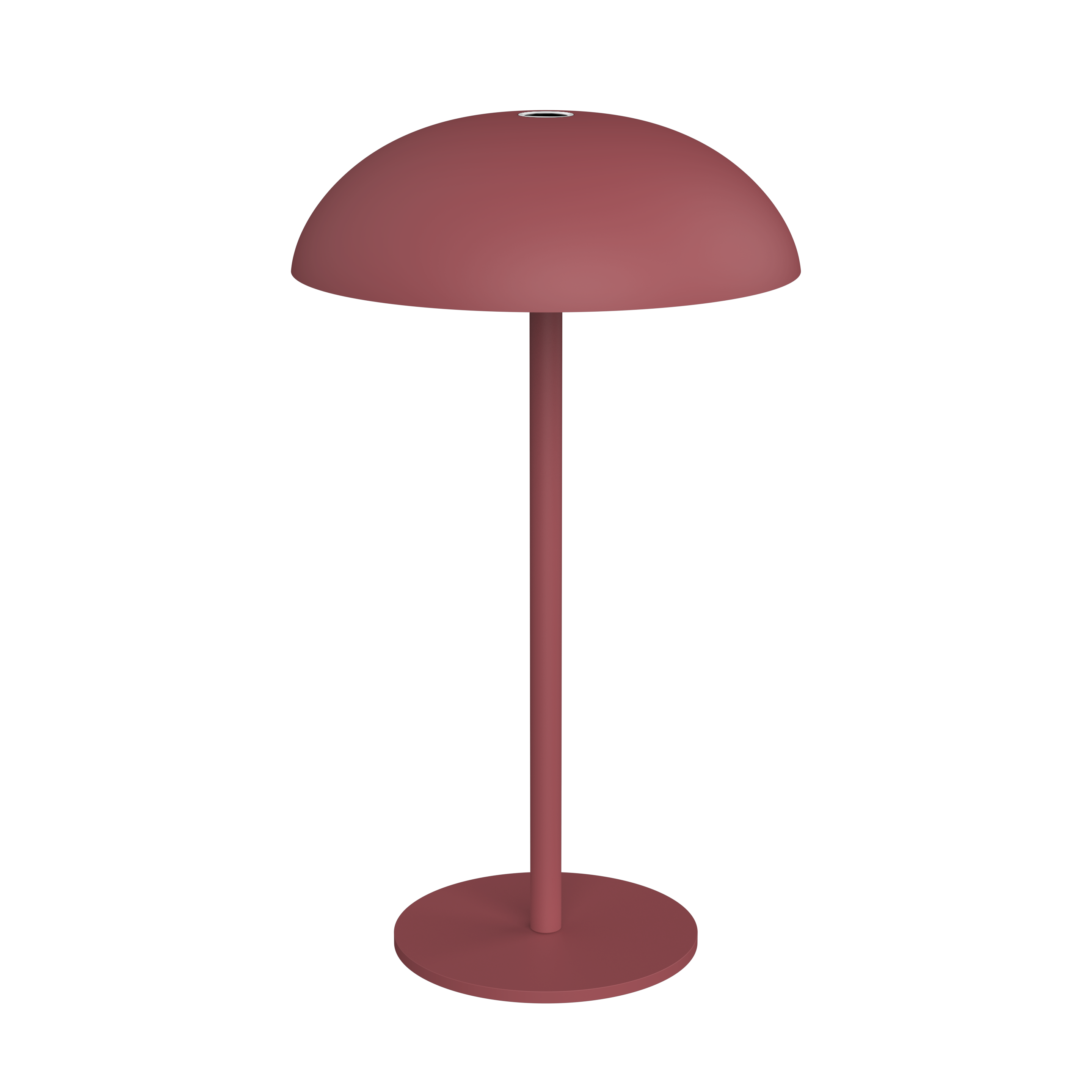 Rechargeable Outdoor Modern Table Lamp - Purple